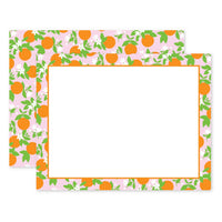 Orange Boutique Flat Cards
