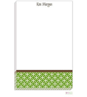 Personalized Clover Modern Notepad
