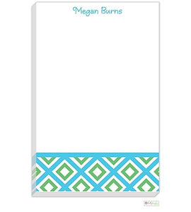 Personalized Geo Modern Notepad