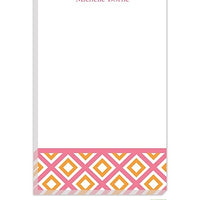 Personalized Geo Modern Notepad