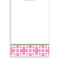 Personalized Squared Modern Notepad