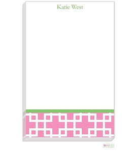Personalized Squared Modern Notepad