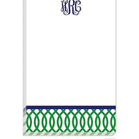 Personalized Garden Gate Modern Notepad