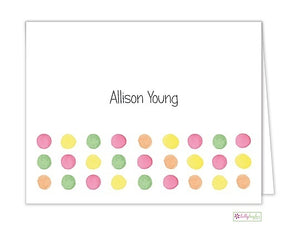 Sherbet Dots Classic Folded Notes