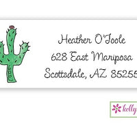 Blooming Cactus Classic Address Labels
