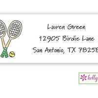 Tennis Pro Classic Address Labels