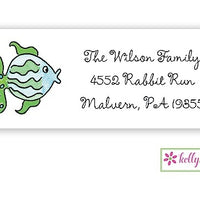 All The Fish Classic Address Labels