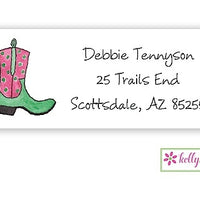 Rhinestone Cowgirl Classic Address Labels