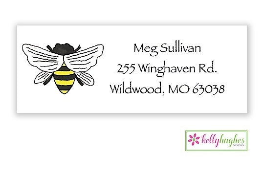 Queen Bee Classic Address Labels