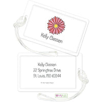 Personalized Gerber Daisy Classic Luggage Tags
