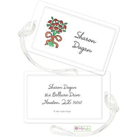 Personalized Coming up Roses Classic Luggage Tags