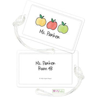 Personalized Apples to Apples Classic Luggage Tags
