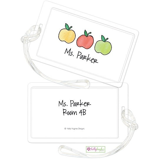 Personalized Apples to Apples Classic Luggage Tags