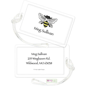 Personalized Queen Bee Classic Luggage Tags