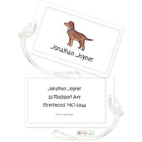 Personalized Best Friend Classic Luggage Tags
