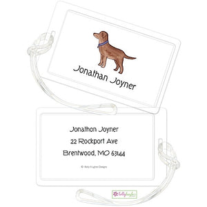 Personalized Best Friend Classic Luggage Tags