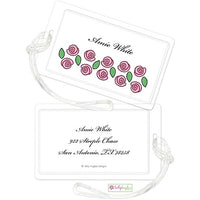 Personalized Rose Garden Classic Luggage Tags
