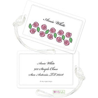 Personalized Rose Garden Classic Luggage Tags