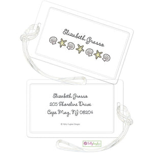 Personalized By The Seashore Classic Luggage Tags