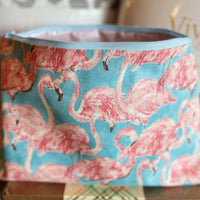 Large Flamingo Cosmetic Bag