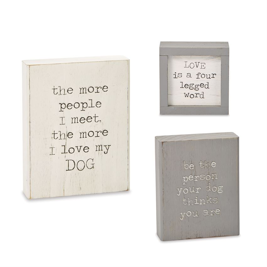 Wood Pet Plaque