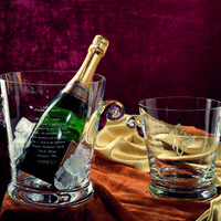 Monogrammed Celebration Ice  Bucket-JC