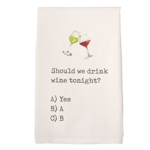 Wine Flour Sack Towels