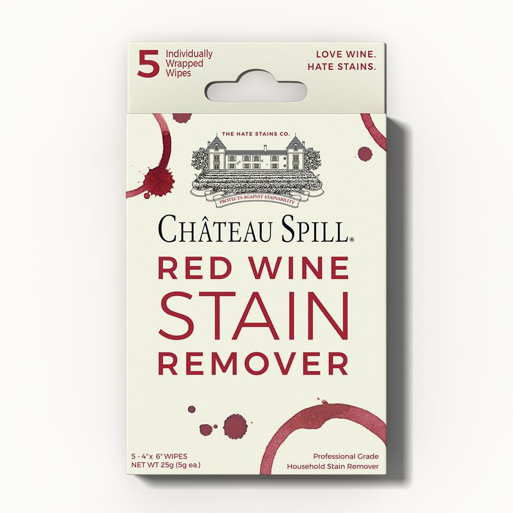 Chateau Spill Red Wine Stain Remover Wipes
