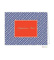 Greek Key Modern Folded Notes

