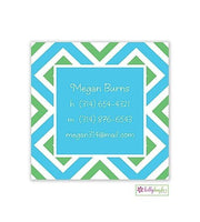 Geo Gift Modern Gift Sticker

