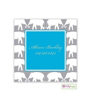 Elephant Modern Enclosure Card
