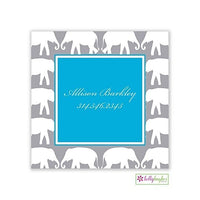 Elephant Modern Enclosure Card
