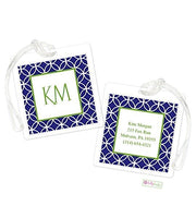Personalized Clover Modern Bag Tags
