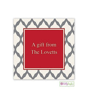 Lattice Gift Modern Gift Sticker
