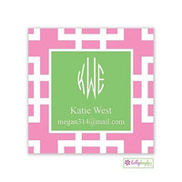 Squared Modern Gift Sticker