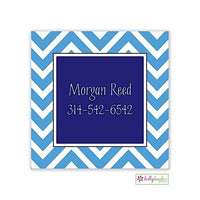 Chevron Modern Gift Sticker