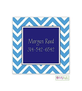 Chevron Modern Gift Sticker