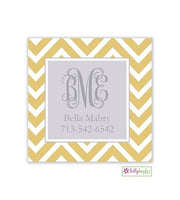 Chevron Modern Gift Sticker
