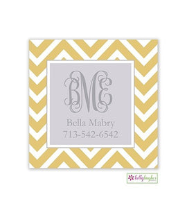 Chevron Modern Gift Sticker