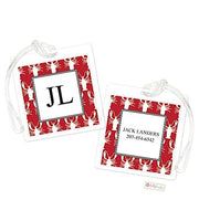 Personalized Lobster Modern Bag Tags
