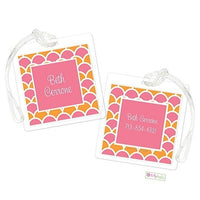 Personalized Shells Modern Bag Tags