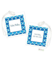 Personalized Shells Modern Bag Tags
