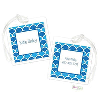Personalized Shells Modern Bag Tags
