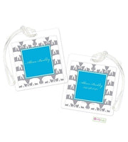 Personalized Elephant Parade Modern Bag Tags
