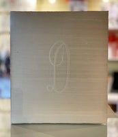 Monogrammed Silk Wedding Album
