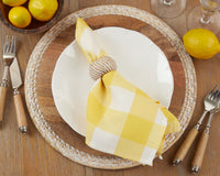 Easy Care Buffalo Plaid Napkins/Set of 4
