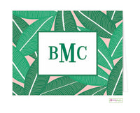 Banana Leaf Modern Folded Notes
