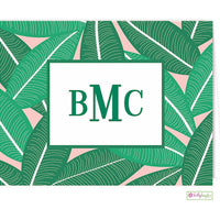 Banana Leaf Modern Folded Notes