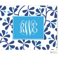 Blue China Modern Folded Notes