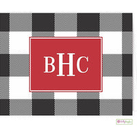 Buffalo Check Modern Folded Notes